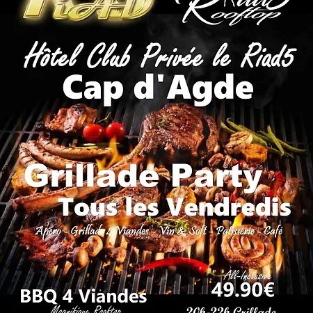 Aparthotel 5 Cap Libertin Village Naturiste Agde