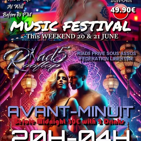 5 Cap Libertin Village Naturiste 2* Agde