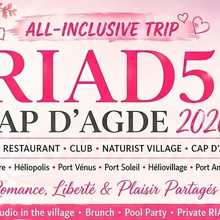 5 Cap Libertin Village Naturiste Hotel apartamentowy