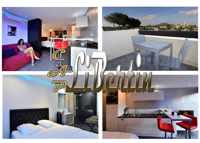 5 Cap Libertin Village Naturiste 아파트호텔 3*