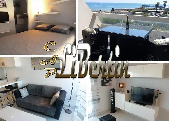 아파트호텔 5 Cap Libertin Village Naturiste 아그