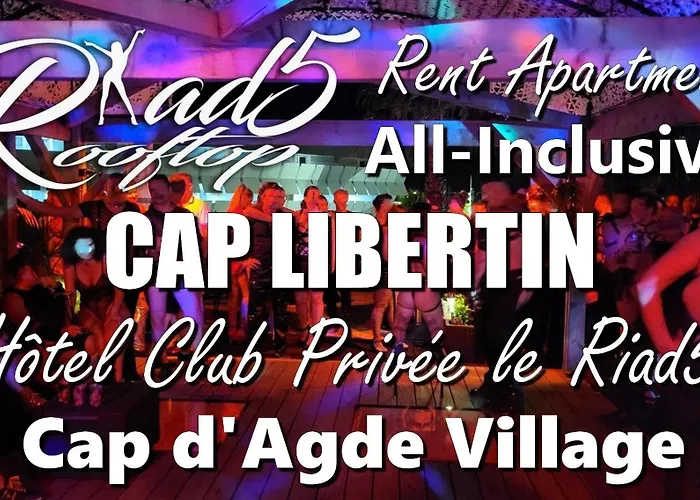 5 Cap Libertin Village Naturiste 아파트호텔